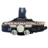 Powerful Head lamp Red Blue SMD LED Rechargeable Headlamp light