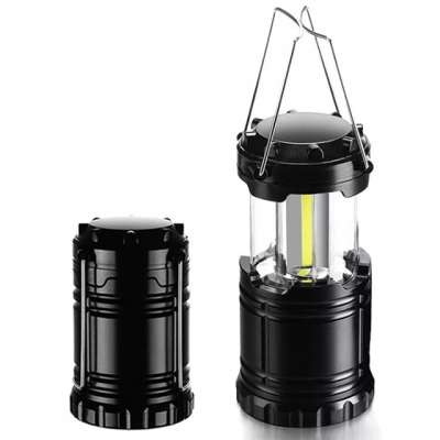 Handle Portable LED Camping Light with Hook COB Outdoor Mini led camping lantern