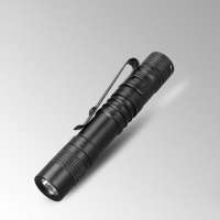 Zoom with Pen Clip Pen Light Mini LED Flashlight Aluminum Alloy Mini Torch