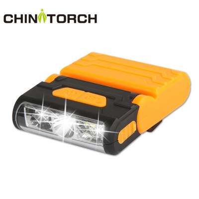 COB Cap Hat Light USB Rechargeable Clip-on LED Headlamp Adjustable Sensor Rechargeable Headlamp For Night Camping, Fishing