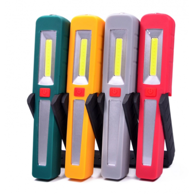 COB Mini Pen Light LED Portable Inspection Work Light 4 Colors Magnetic Handle Torch Light