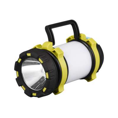 LED multifunctional camping light searchlight with side lamp outdoor warning USB charging emergency flashlight