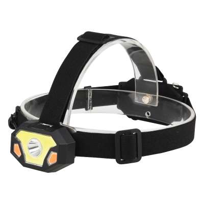 New 3*AAA high light COB portable outdoor working emergency LED Headlamp