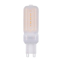 Plastic G9 LED 5W 500LM RA80 230V Milky PC G9 LED